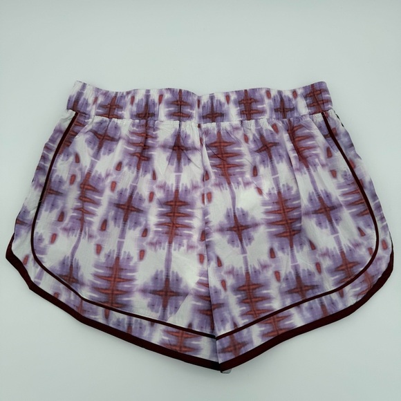 NWT New Free People FP Movement Women's Varsity Blues Printed Shorts Large L - Picture 6 of 6